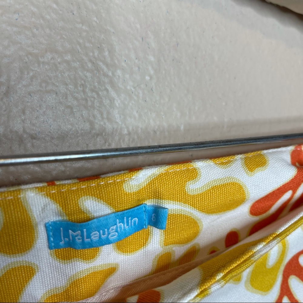 J. Mclaughlin Multicolor Patterned 3 Button Pants… - image 4